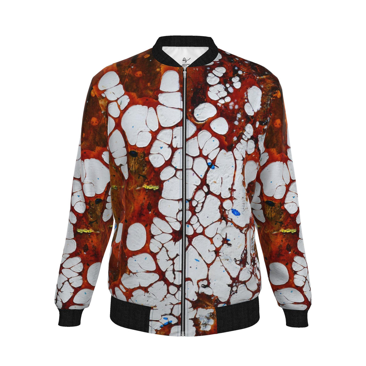Veste bomber, motif L'APPARITION, d'après une toile d'Antoine Gerber