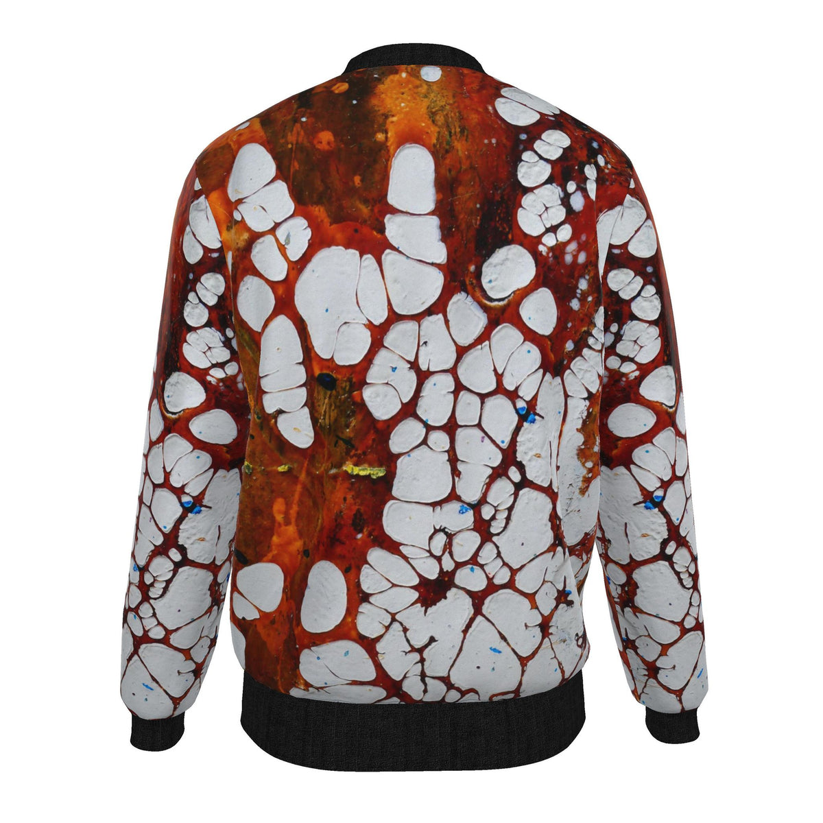 Veste bomber, motif L'APPARITION, d'après une toile d'Antoine Gerber, vue 3