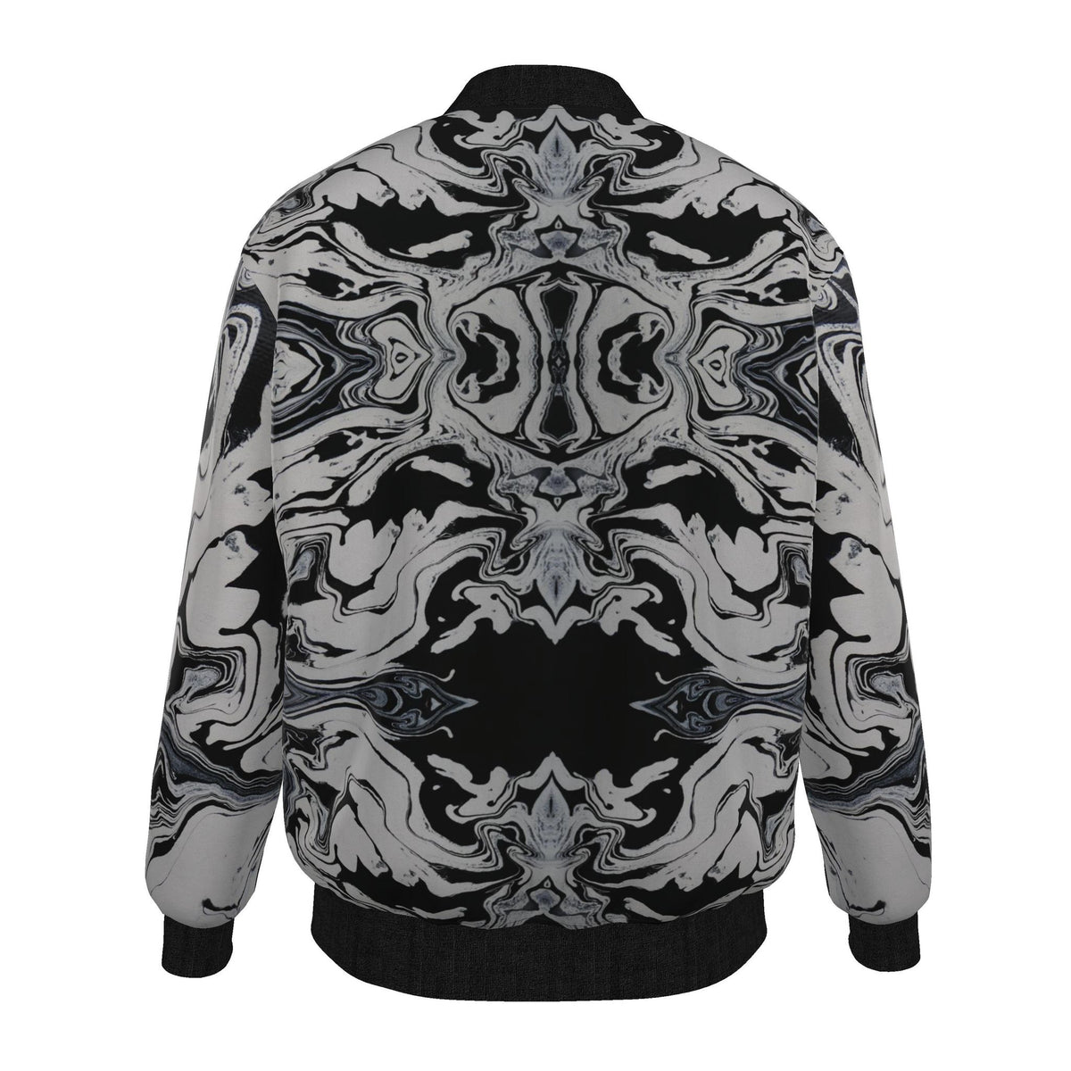 Veste bomber, motif L'ANGE FOU, d'après une toile d'Antoine Gerber, vue 3