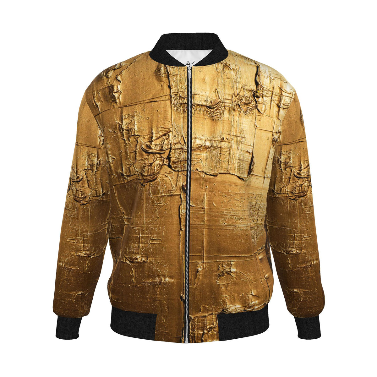 Veste bomber, motif NUANCE DORÉE, d'après une toile d'Antoine Gerber