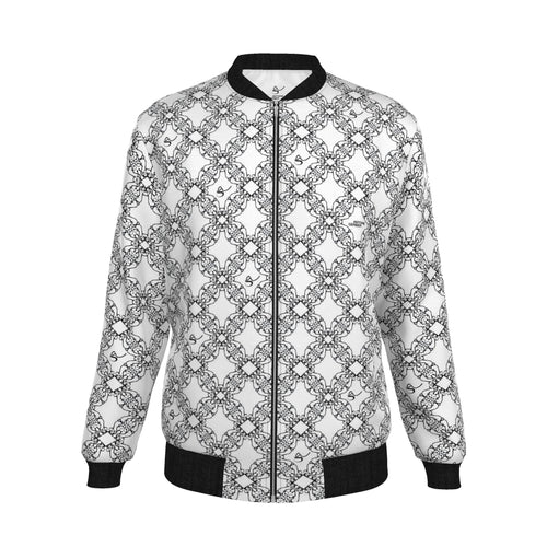 Veste bomber, motif LA STATUE, d'après une toile d'Antoine Gerber