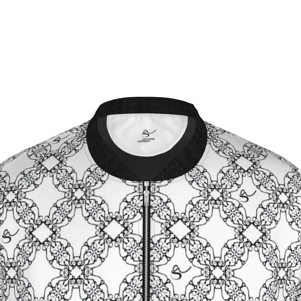 Veste bomber, motif LA STATUE, d'après une toile d'Antoine Gerber, vue 3