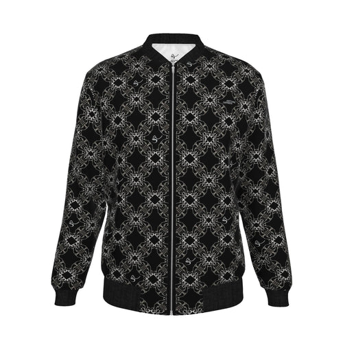 Veste bomber, motif LA STATUE, d'après une toile d'Antoine Gerber
