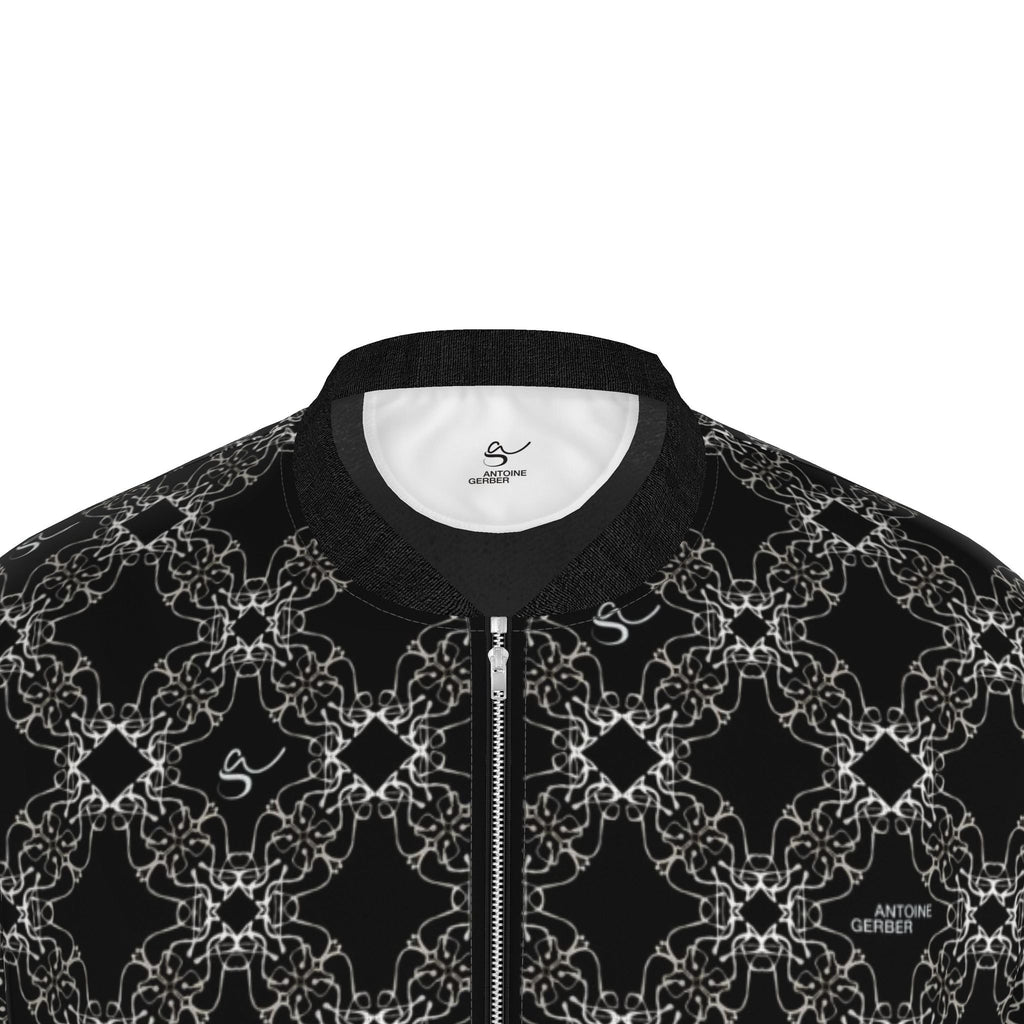 Veste bomber, motif LA STATUE, d'après une toile d'Antoine Gerber, vue 3