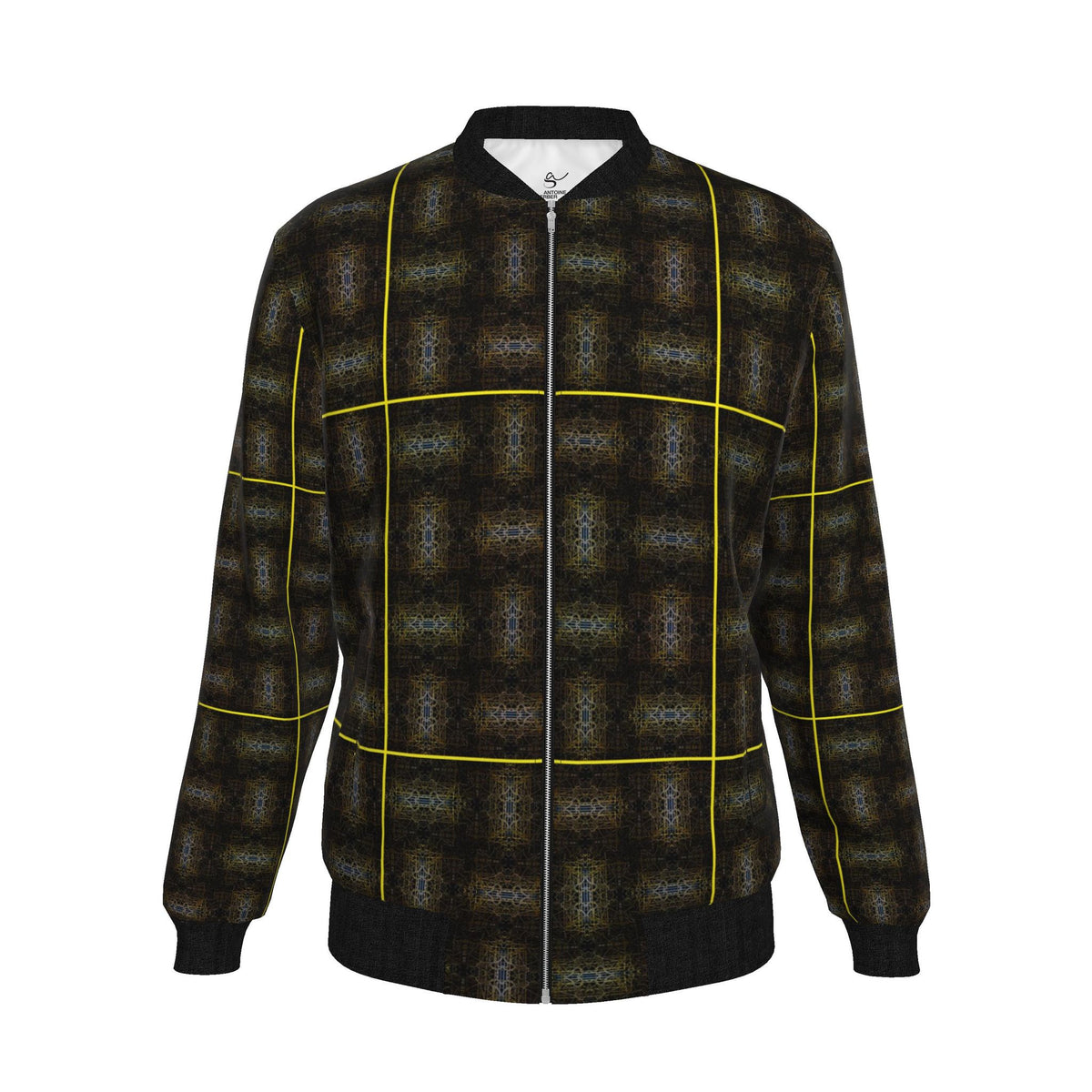 Veste bomber, motif LES CORDES DORÉES D'ORIENT, d'après une toile d'Antoine Gerber
