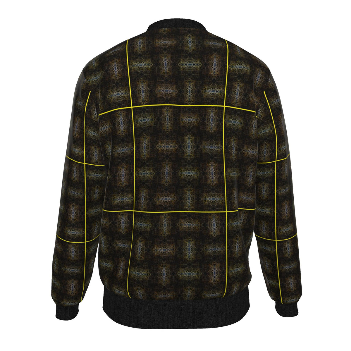 Veste bomber, motif LES CORDES DORÉES D'ORIENT, d'après une toile d'Antoine Gerber, vue 2