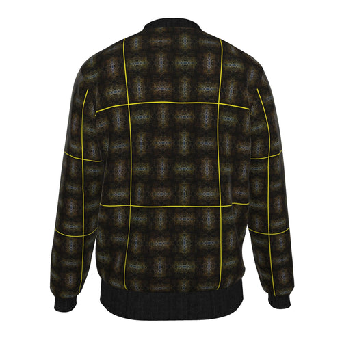 Veste bomber, motif LES CORDES DORÉES D'ORIENT, d'après une toile d'Antoine Gerber, vue 2