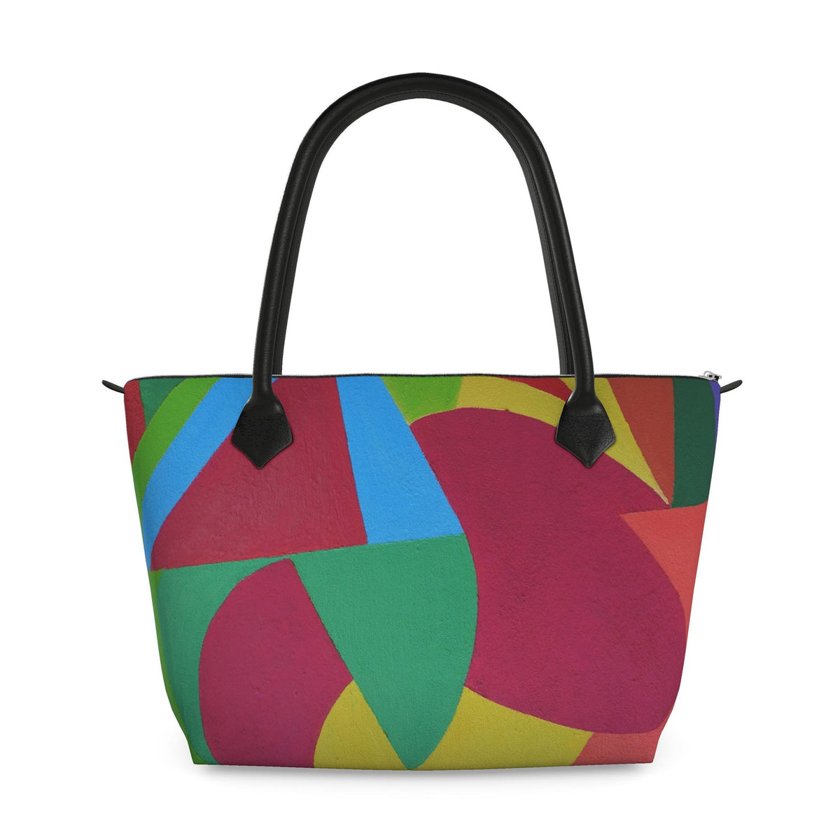 Sac à main, motif LE SINGE COLORÉ, d'après une toile d'Antoine Gerber, vue 2