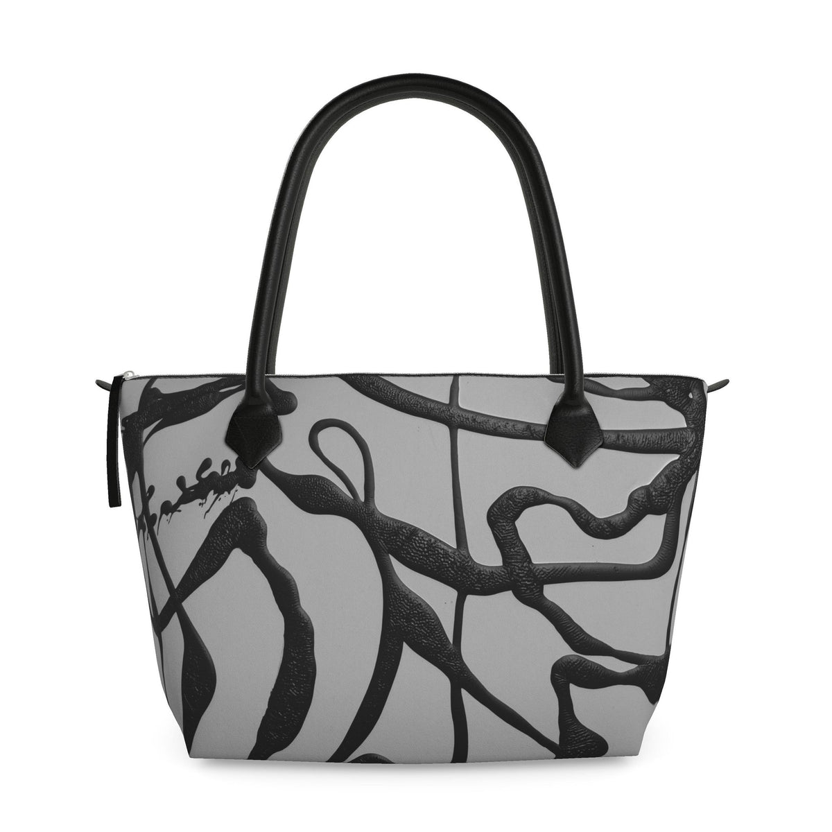 Sac à main, motif L'HOMME AU LASSO, d'après une toile d'Antoine Gerber