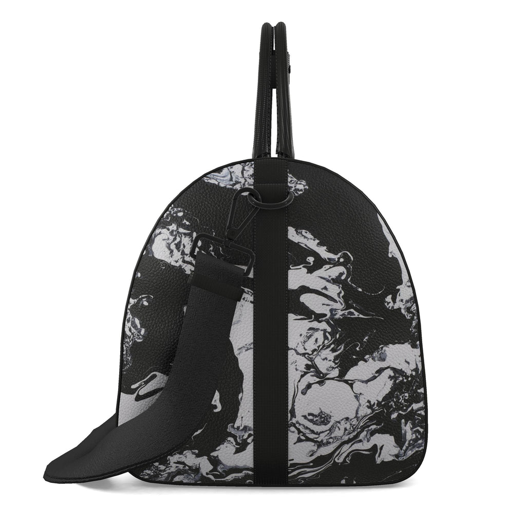 Sac polochon, motif LE CHEVAL ET SA CAVALIÈRE, d'après une toile d'Antoine Gerber, vue 4