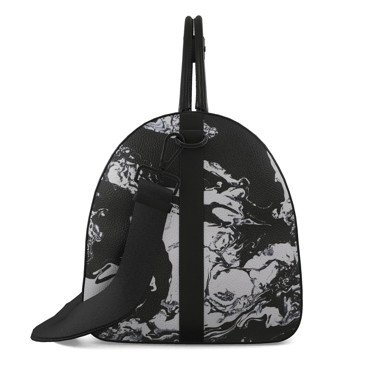 Sac polochon, motif LE CHEVAL ET SA CAVALIÈRE, d'après une toile d'Antoine Gerber, vue 4