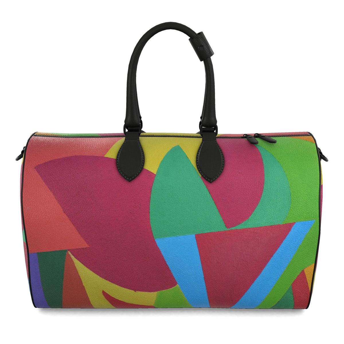 Sac polochon, motif LE SINGE COLORÉ, d'après une toile d'Antoine Gerber