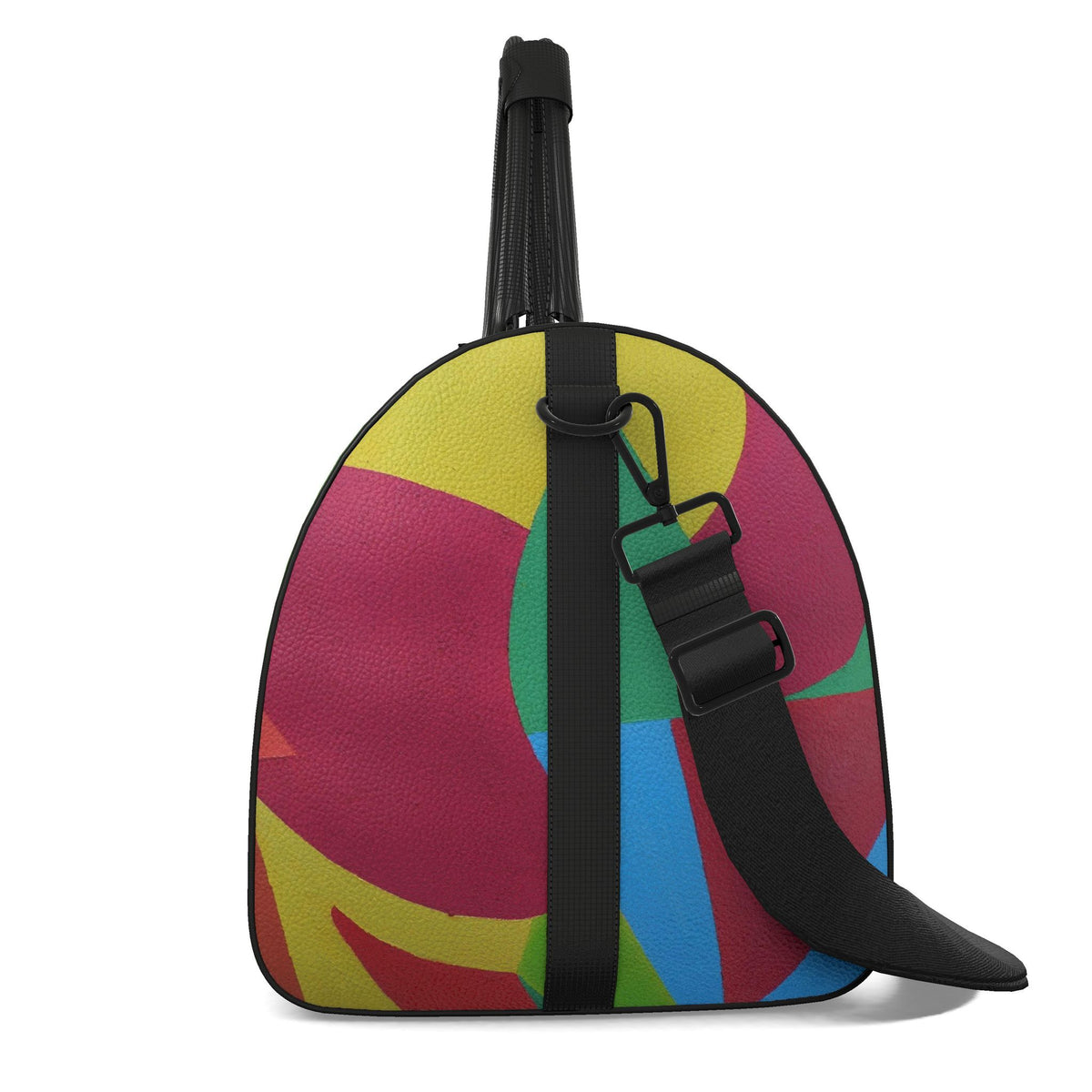 Sac polochon, motif LE SINGE COLORÉ, d'après une toile d'Antoine Gerber, vue 3