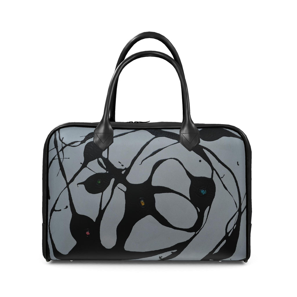 Sac de voyage, motif LE SAMOURAÏ, d'après une toile d'Antoine Gerber, vue 3