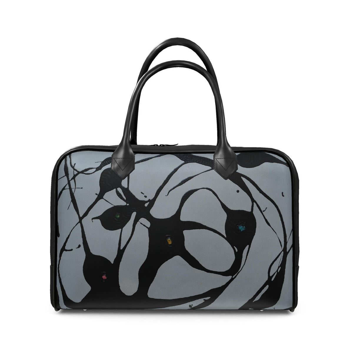 Sac de voyage, motif LE SAMOURAÏ, d'après une toile d'Antoine Gerber, vue 3