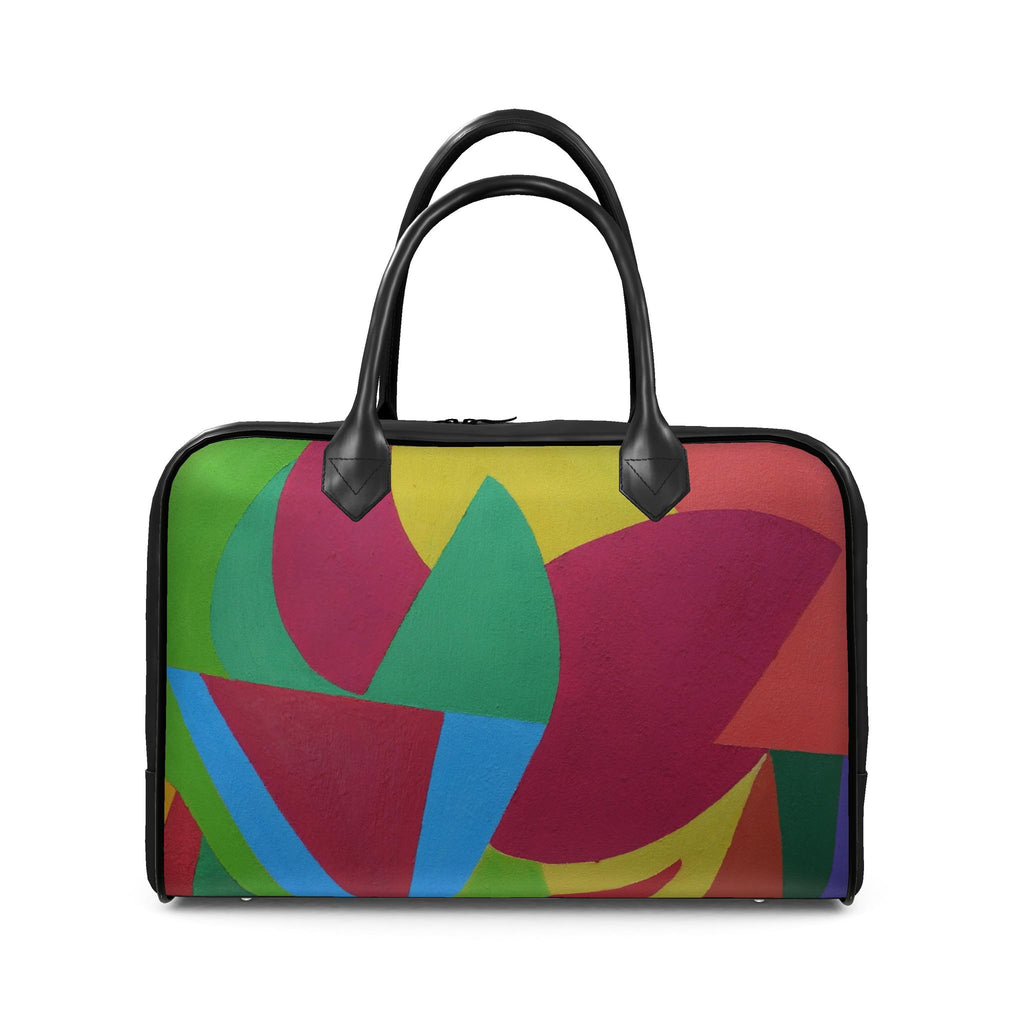 Sac de voyage, motif LE SINGE COLORÉ, d'après une toile d'Antoine Gerber, vue 3