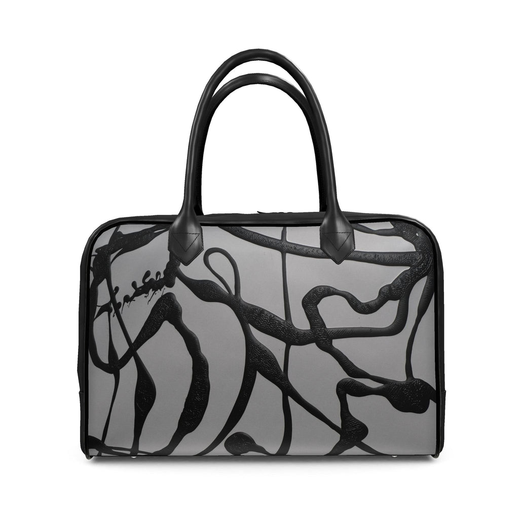 Sac de voyage, motif L'HOMME AU LASSO, d'après une toile d'Antoine Gerber