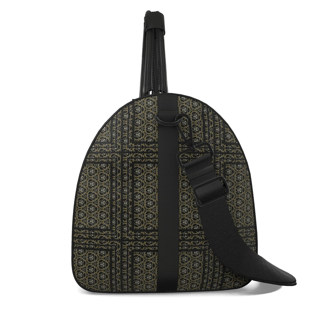 Sac polochon, motif LES CORDES DORÉES ENCHAINÉES, d'après une toile d'Antoine Gerber, vue 3