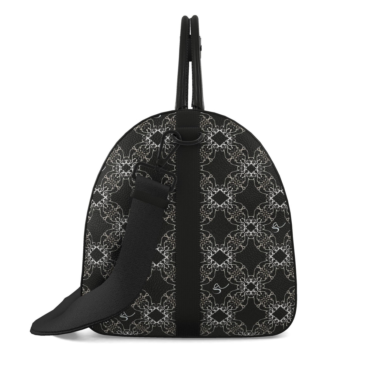 Sac polochon, motif LA STATUE, d'après une toile d'Antoine Gerber, vue 4