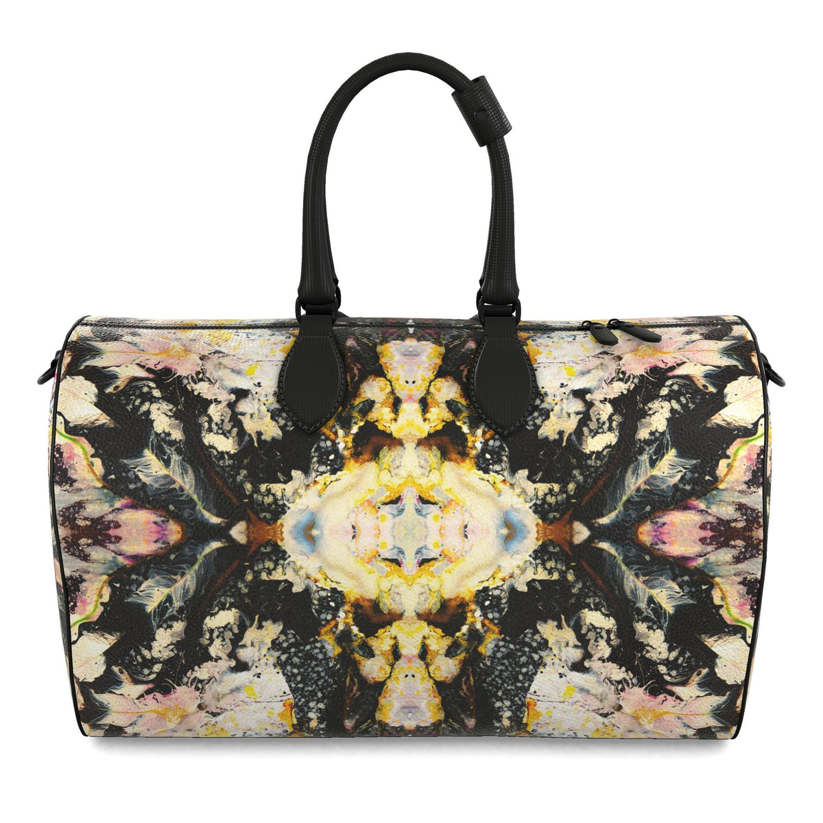 Sac polochon, motif LES PLUMES D'ANGE, d'après une toile d'Antoine Gerber