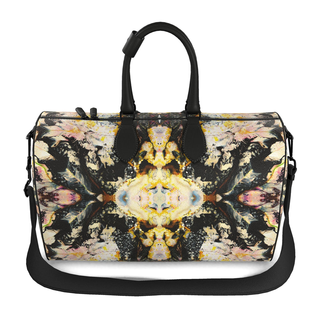Sac polochon, motif LES PLUMES D'ANGE, d'après une toile d'Antoine Gerber, vue 2