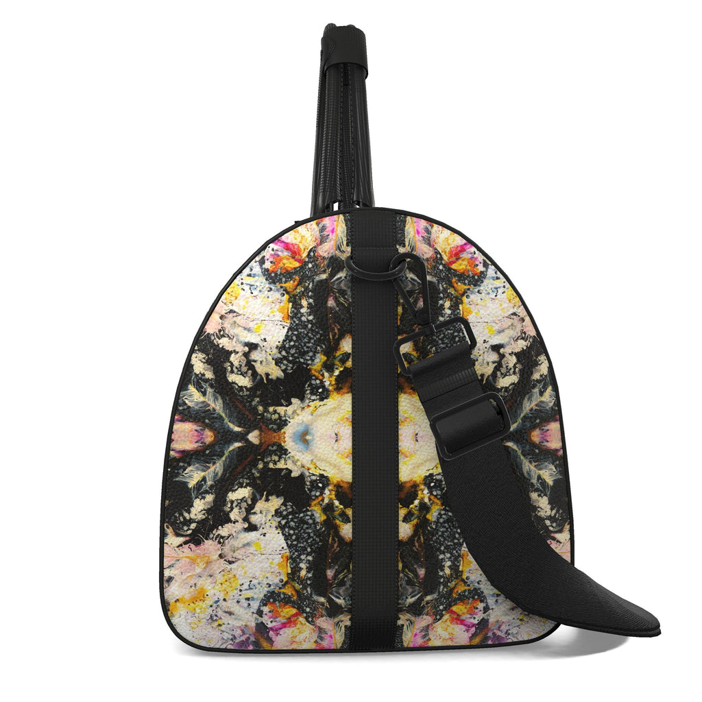 Sac polochon, motif LES PLUMES D'ANGE, d'après une toile d'Antoine Gerber, vue 3