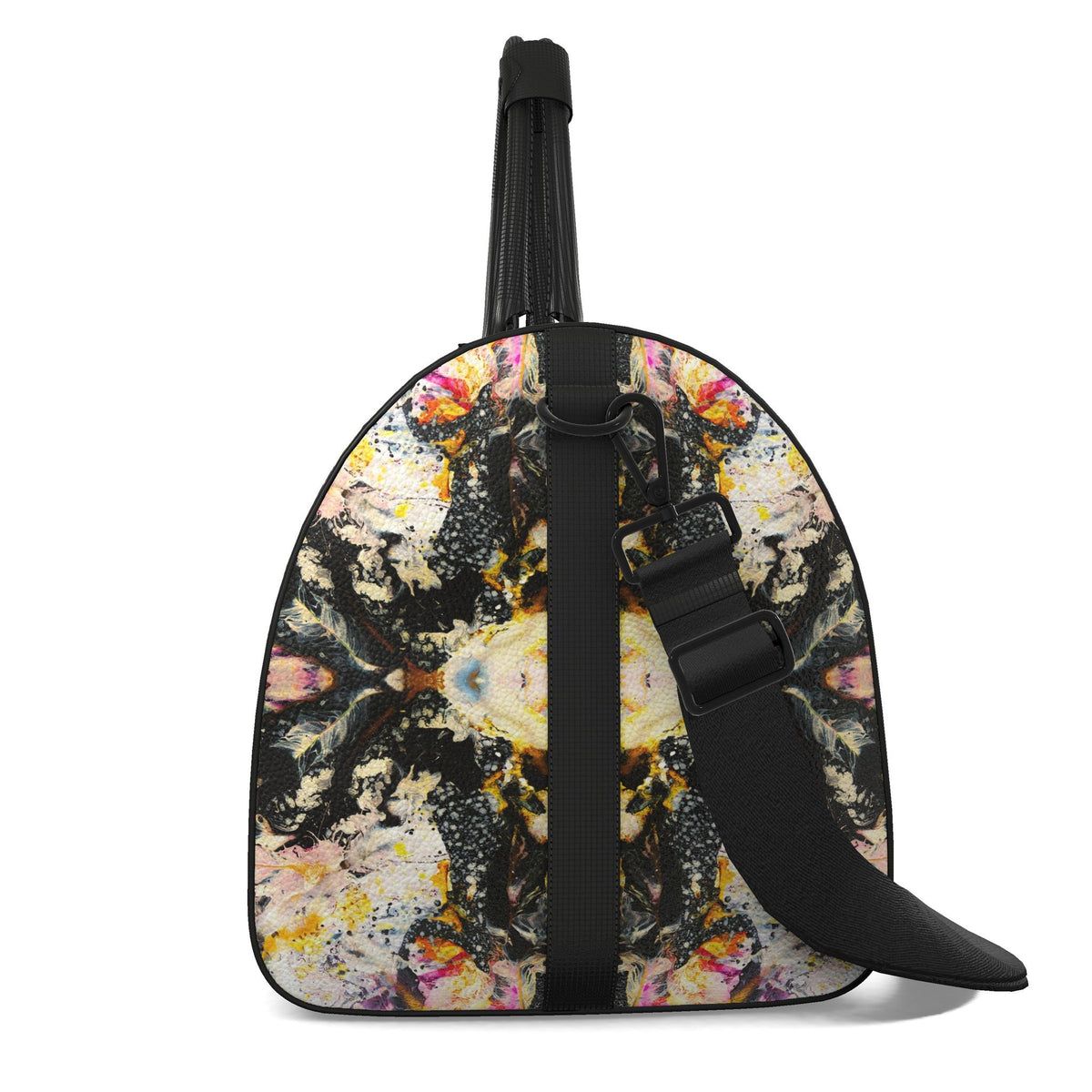 Sac polochon, motif LES PLUMES D'ANGE, d'après une toile d'Antoine Gerber, vue 3