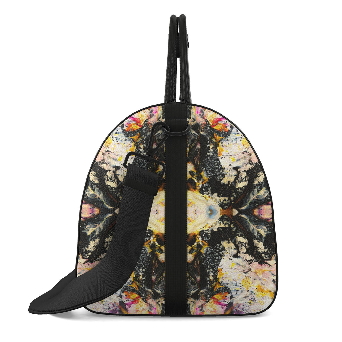 Sac polochon, motif LES PLUMES D'ANGE, d'après une toile d'Antoine Gerber, vue 4