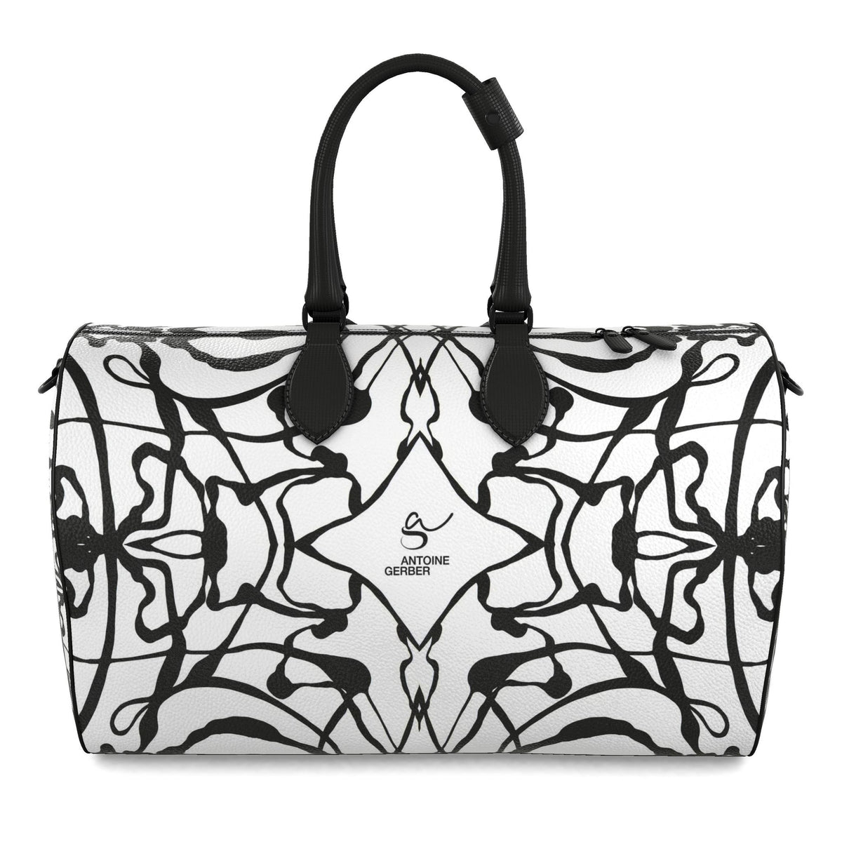 Sac polochon, motif L'HOMME AU LASSO, d'après une toile d'Antoine Gerber