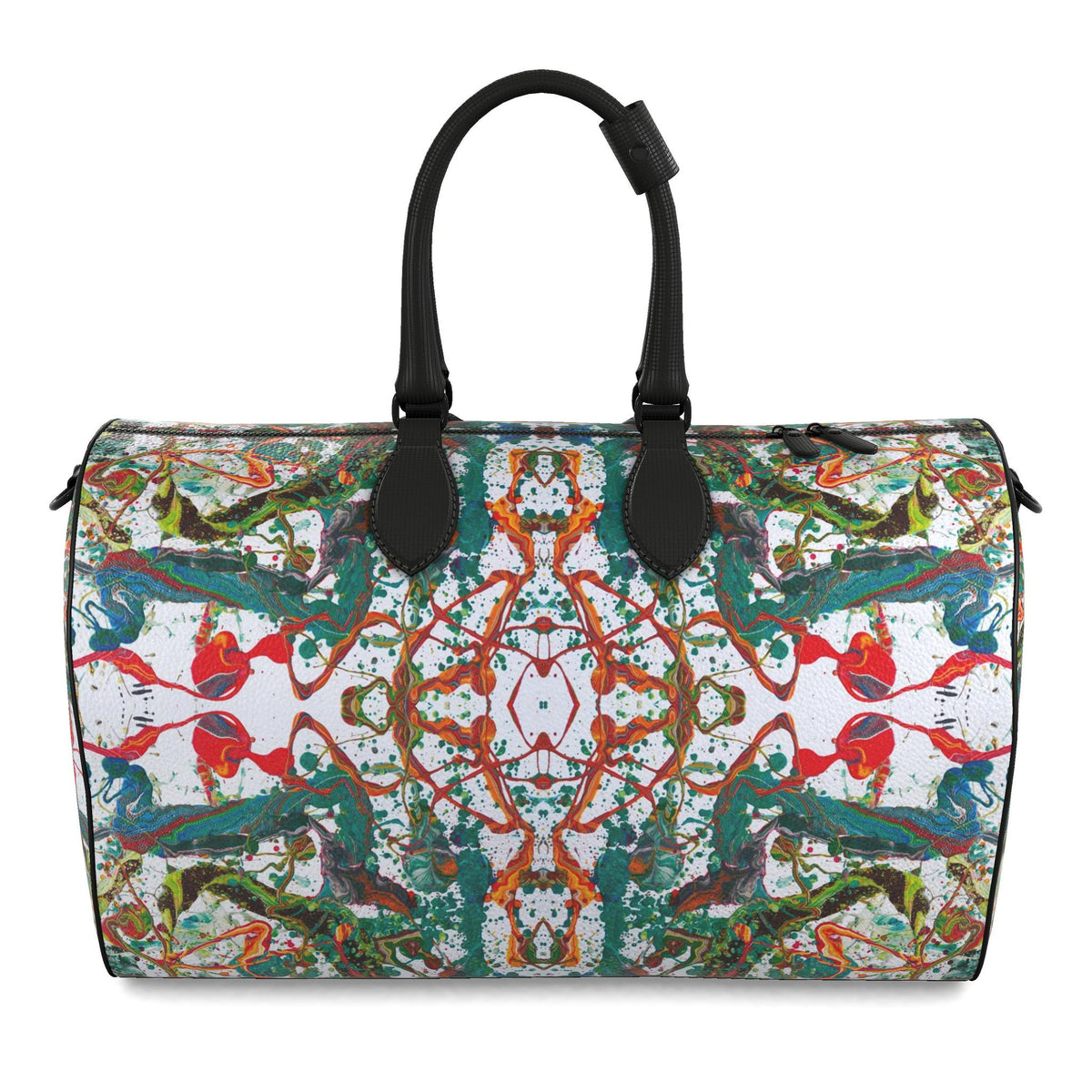 Sac polochon, motif L'HIPPOCAMPE ROYAL, d'après une toile d'Antoine Gerber