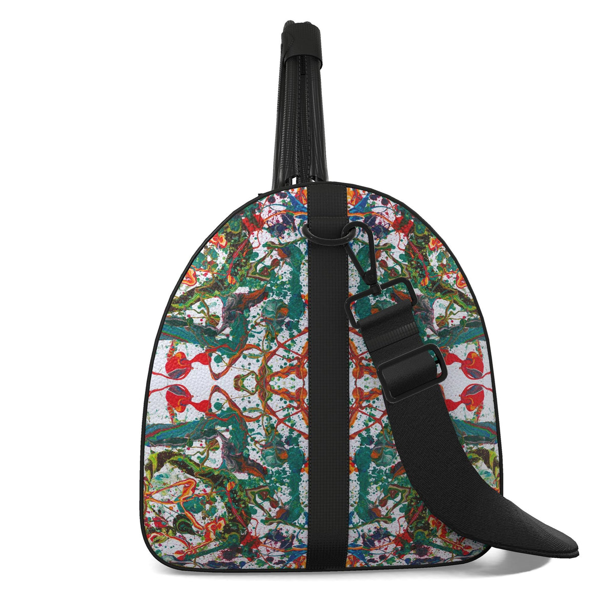 Sac polochon, motif L'HIPPOCAMPE ROYAL, d'après une toile d'Antoine Gerber, vue 3