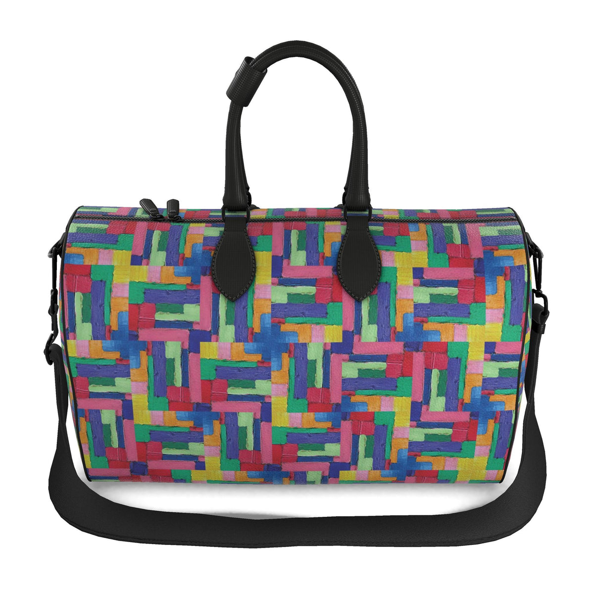 Sac polochon, motif COCO, d'après une toile d'Antoine Gerber, vue 2