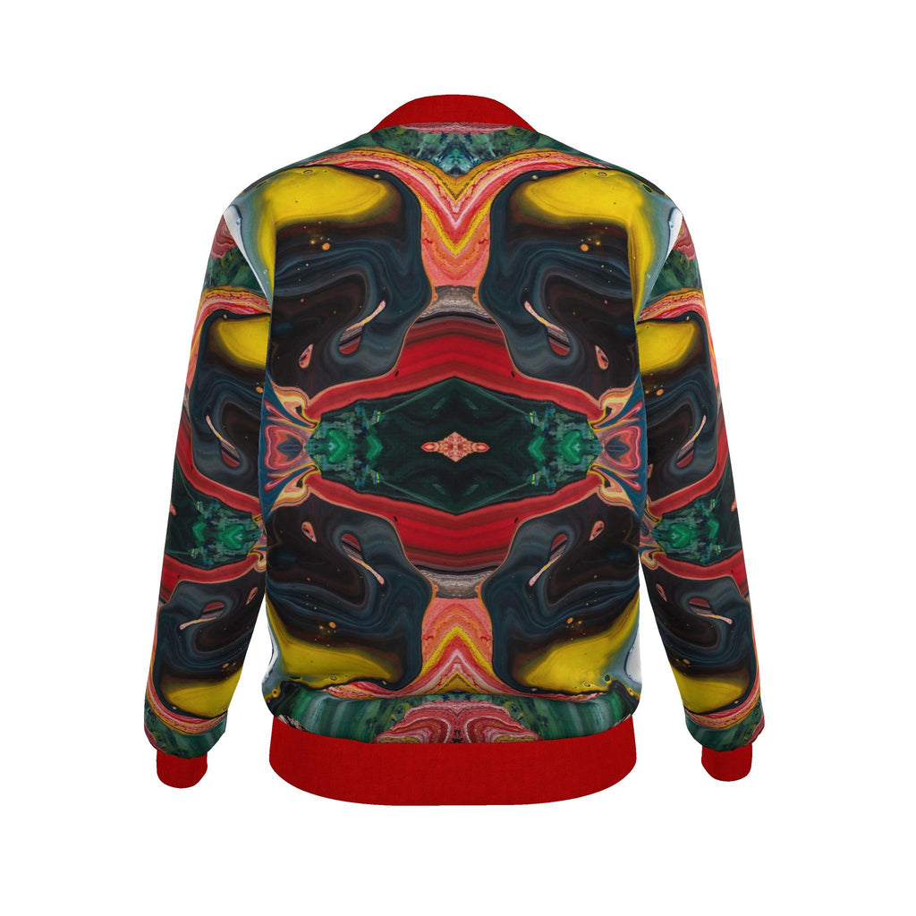 Veste bomber, motif AMADEUS LE GANESH, d'après une toile d'Antoine Gerber, vue 2