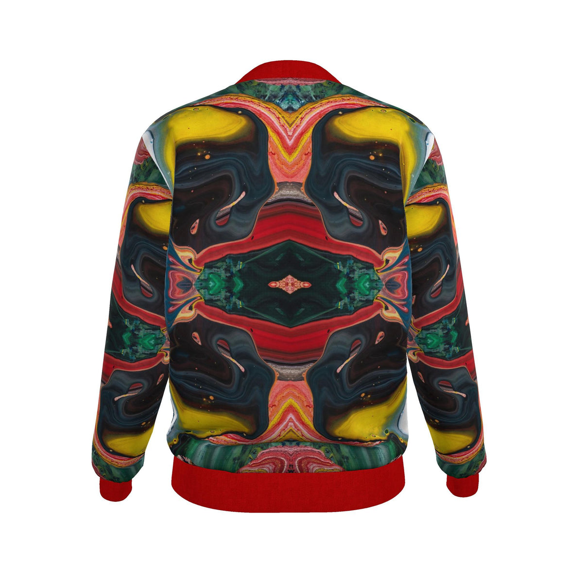 Veste bomber, motif AMADEUS LE GANESH, d'après une toile d'Antoine Gerber, vue 2