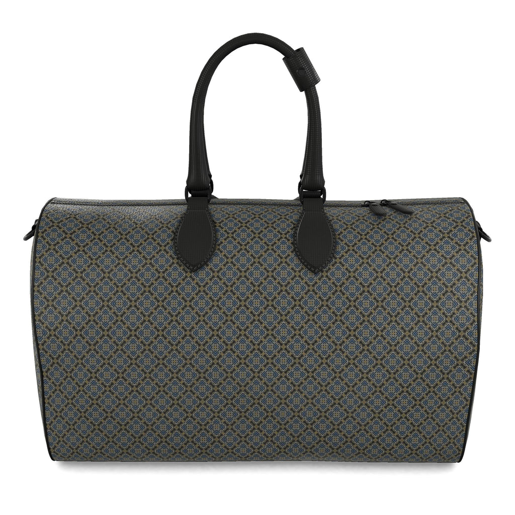 Sac polochon, motif LES CORDES DORÉES DU LABYRINTHE, d'après une toile d'Antoine Gerber