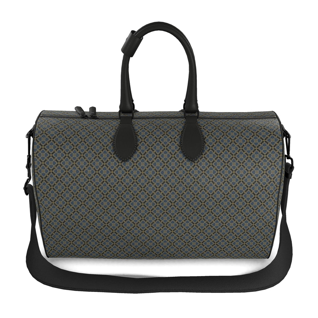 Sac polochon, motif LES CORDES DORÉES DU LABYRINTHE, d'après une toile d'Antoine Gerber, vue 2