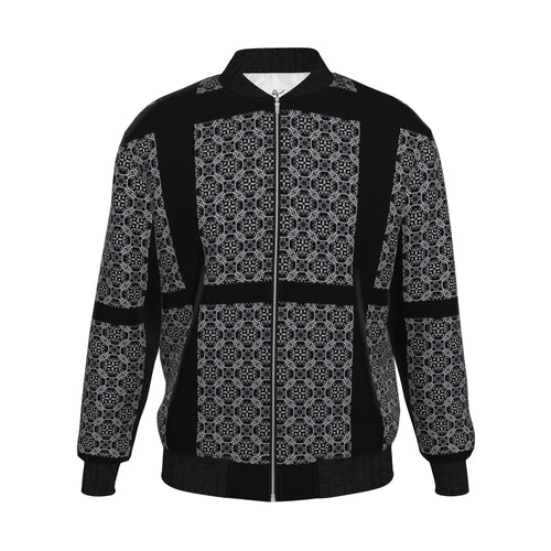 Veste bomber, motif LE CŒUR DES FEMMES, d'après une toile d'Antoine Gerber