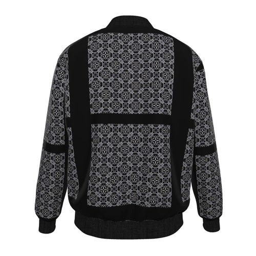 Veste bomber, motif LE CŒUR DES FEMMES, d'après une toile d'Antoine Gerber, vue 2