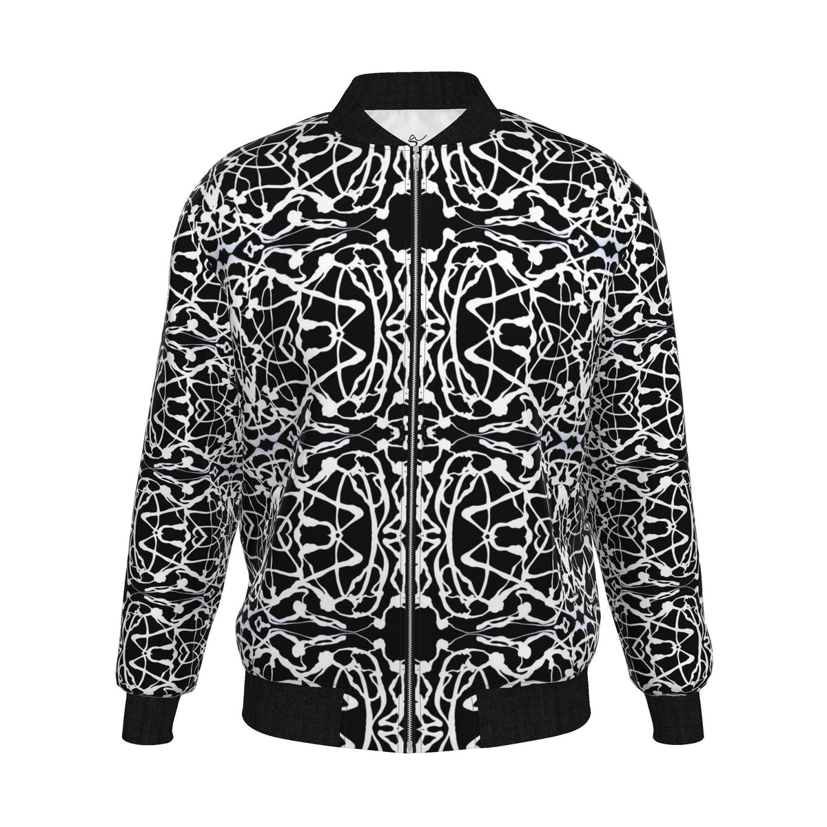 Veste bomber, motif LE CŒUR DES FEMMES, d'après une toile d'Antoine Gerber