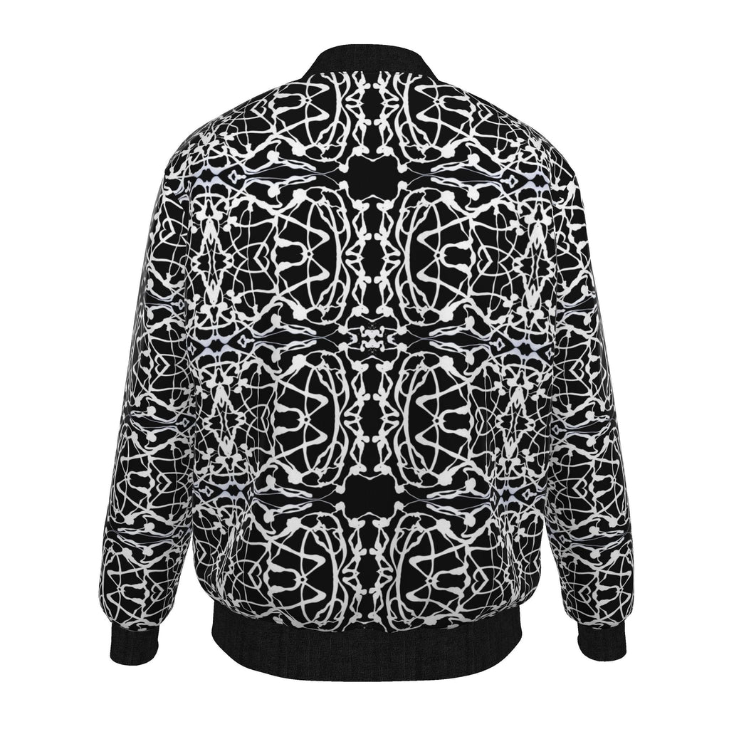 Veste bomber, motif LE CŒUR DES FEMMES, d'après une toile d'Antoine Gerber, vue 2