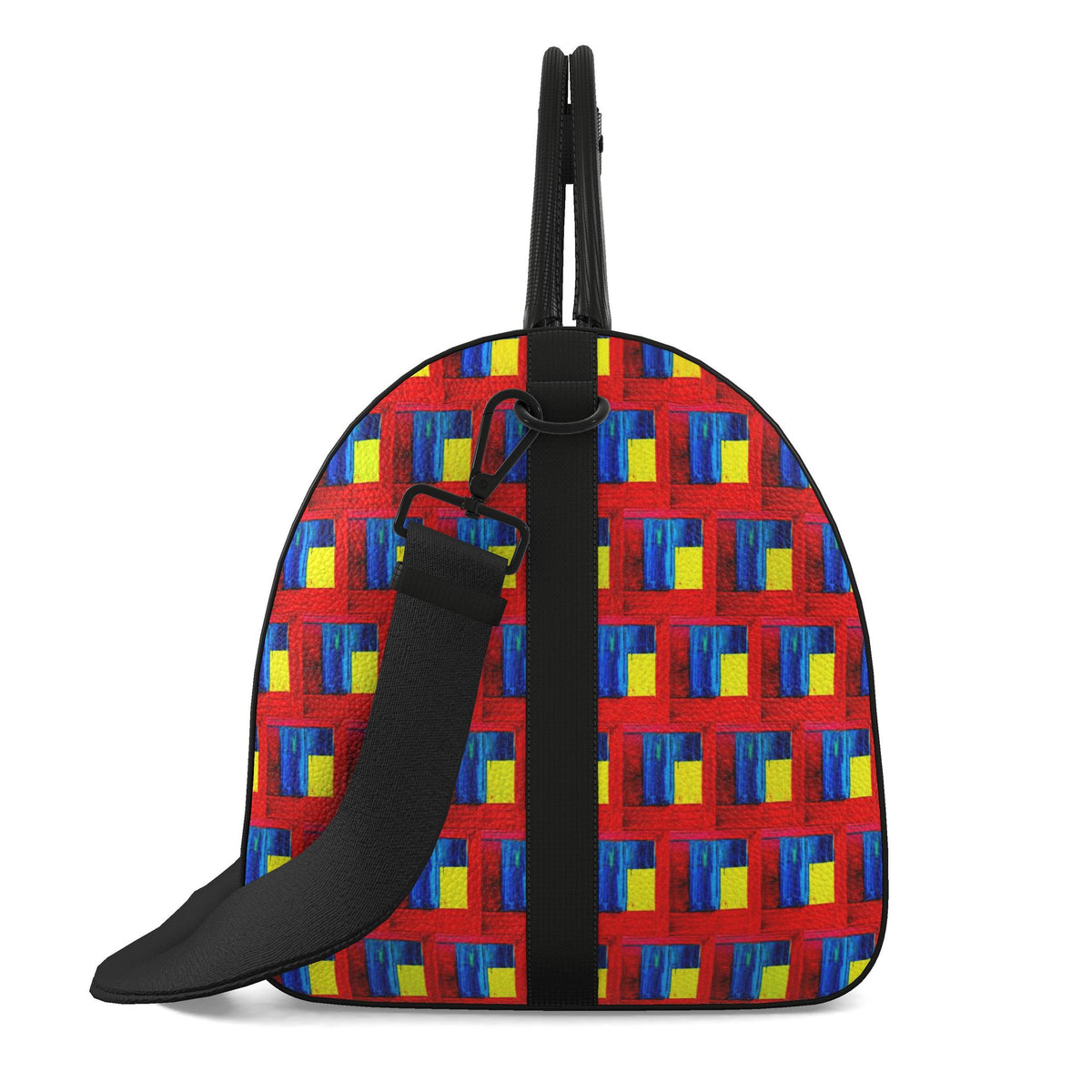 Sac polochon, motif LE CERCLE DES POÈTES DISPARUS, d'après une toile d'Antoine Gerber, vue 4