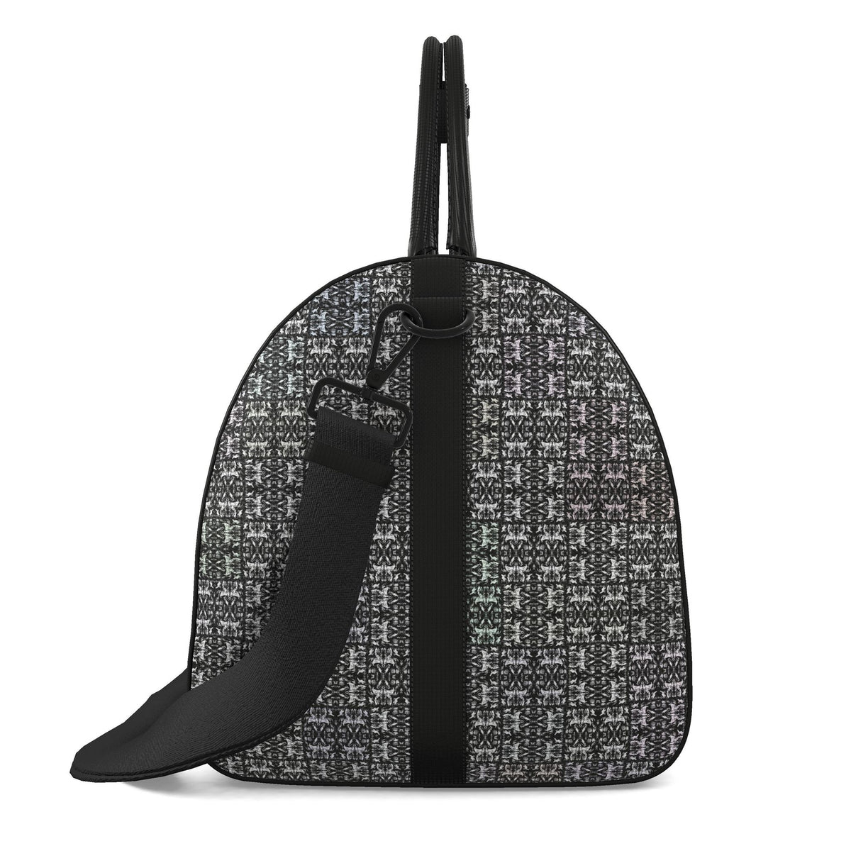 Sac polochon, motif LE CHEVAL ET SA CAVALIÈRE PERDU, d'après une toile d'Antoine Gerber, vue 4