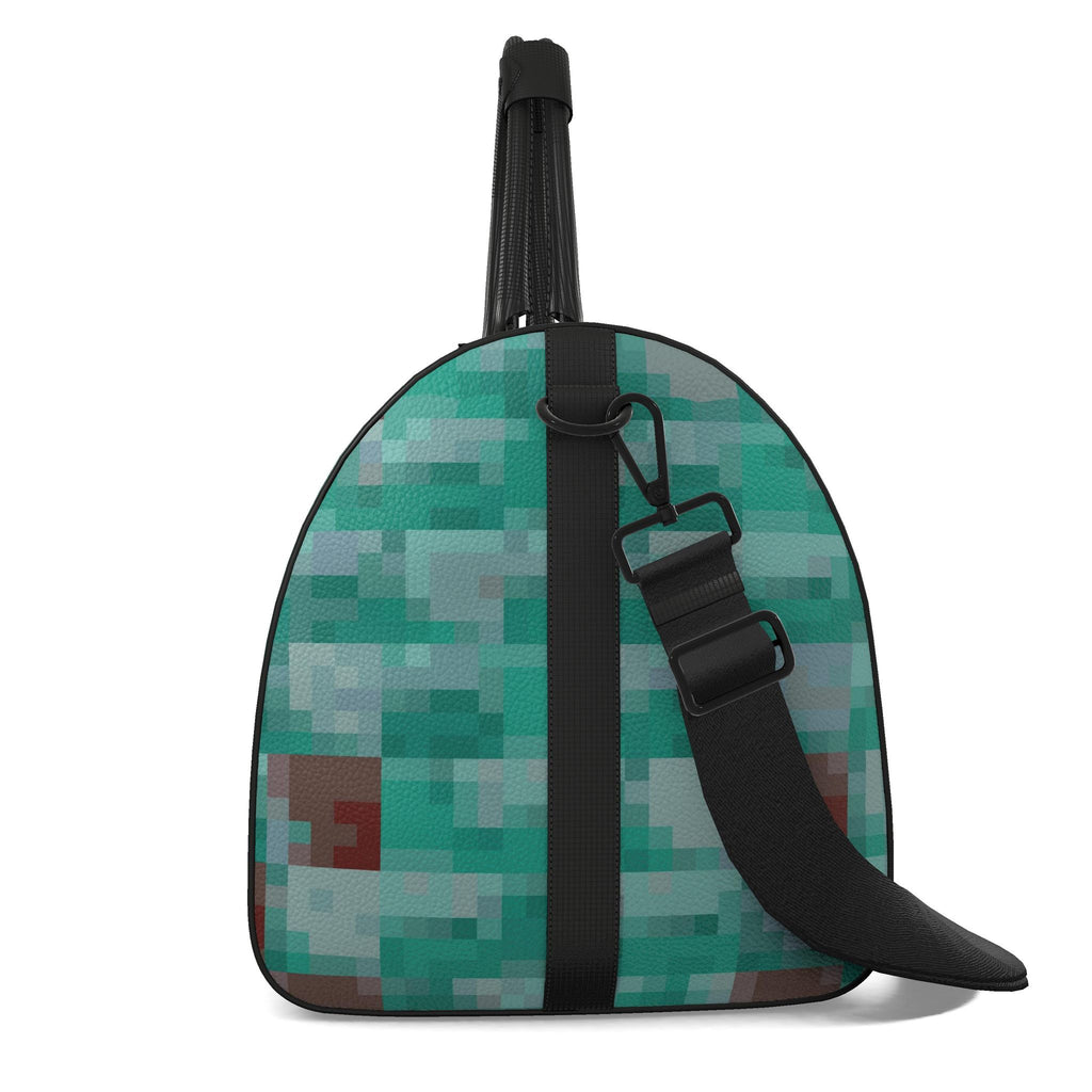 Sac polochon, motif LE POISSON DES CARAÏBES, d'après une toile d'Antoine Gerber, vue 3