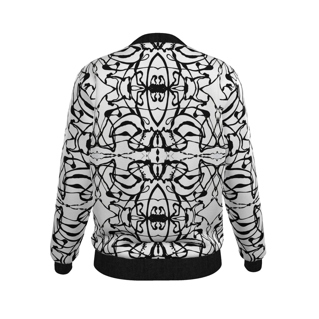 Veste bomber, motif L'HOMME AU LASSO, d'après une toile d'Antoine Gerber, vue 2