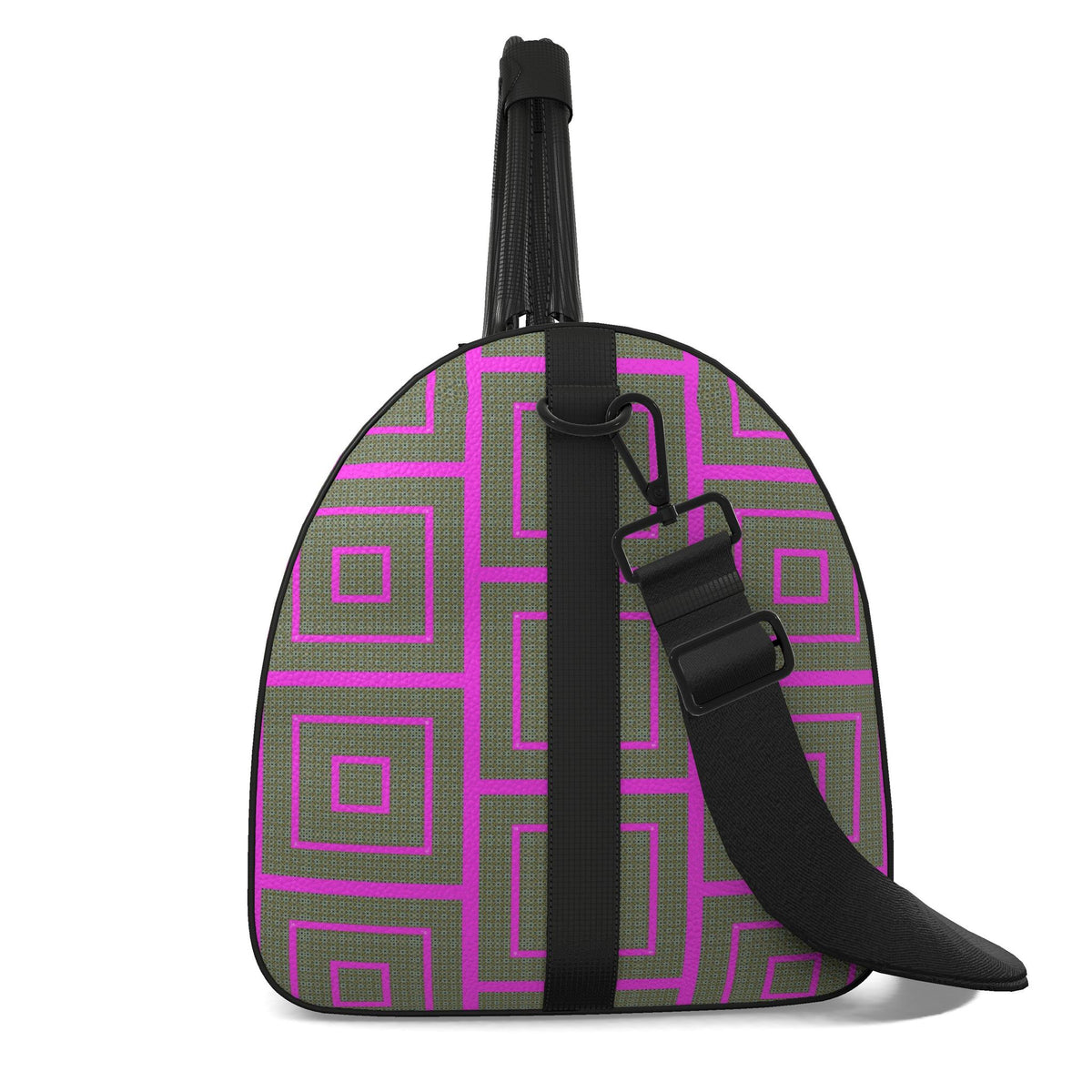 Sac polochon, motif LES 4 SAISONS PRINTEMPS, d'après une toile d'Antoine Gerber, vue 3