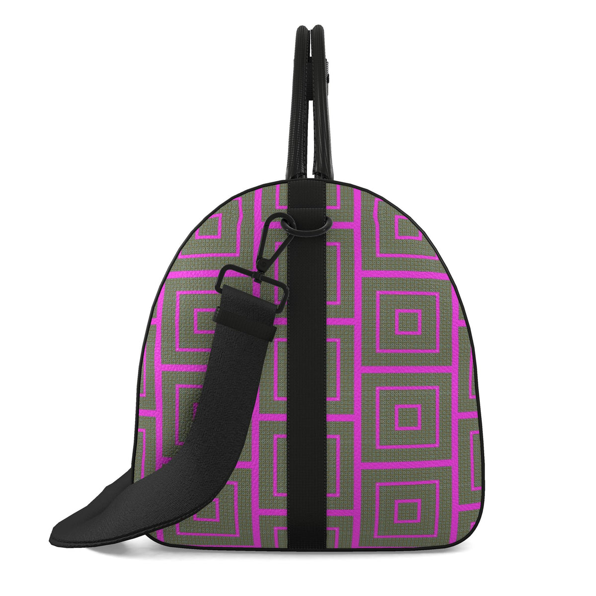 Sac polochon, motif LES 4 SAISONS PRINTEMPS, d'après une toile d'Antoine Gerber, vue 4