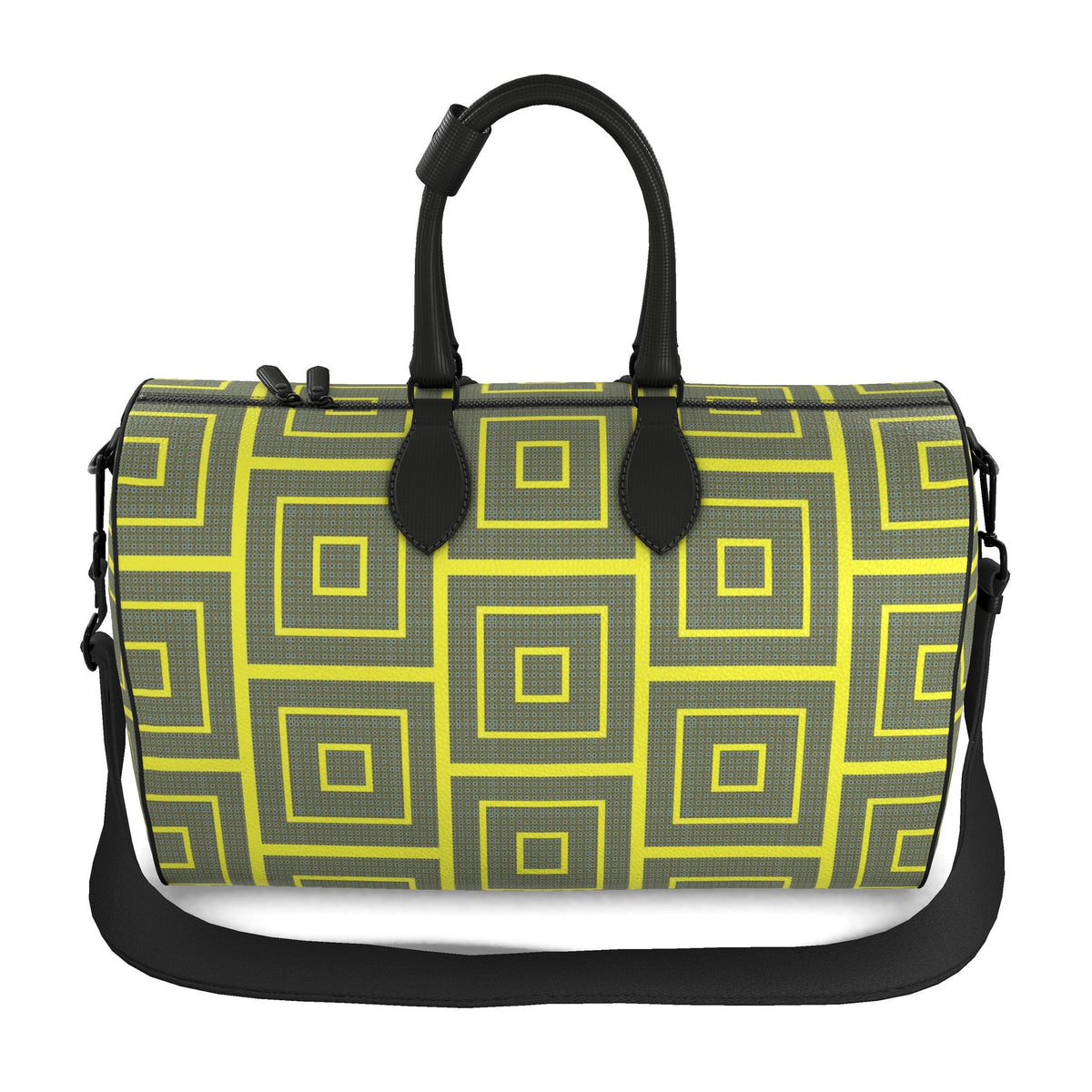 Sac polochon, motif LES 4 SAISONS ÉTÉ, d'après une toile d'Antoine Gerber, vue 2