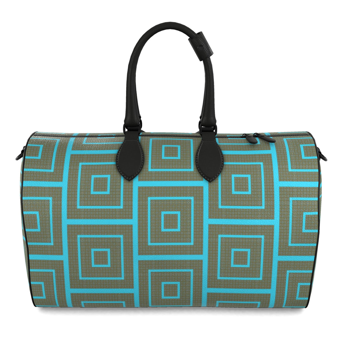 Sac polochon, motif LES 4 SAISONS HIVER, d'après une toile d'Antoine Gerber