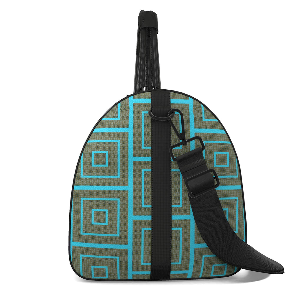 Sac polochon, motif LES 4 SAISONS HIVER, d'après une toile d'Antoine Gerber, vue 3