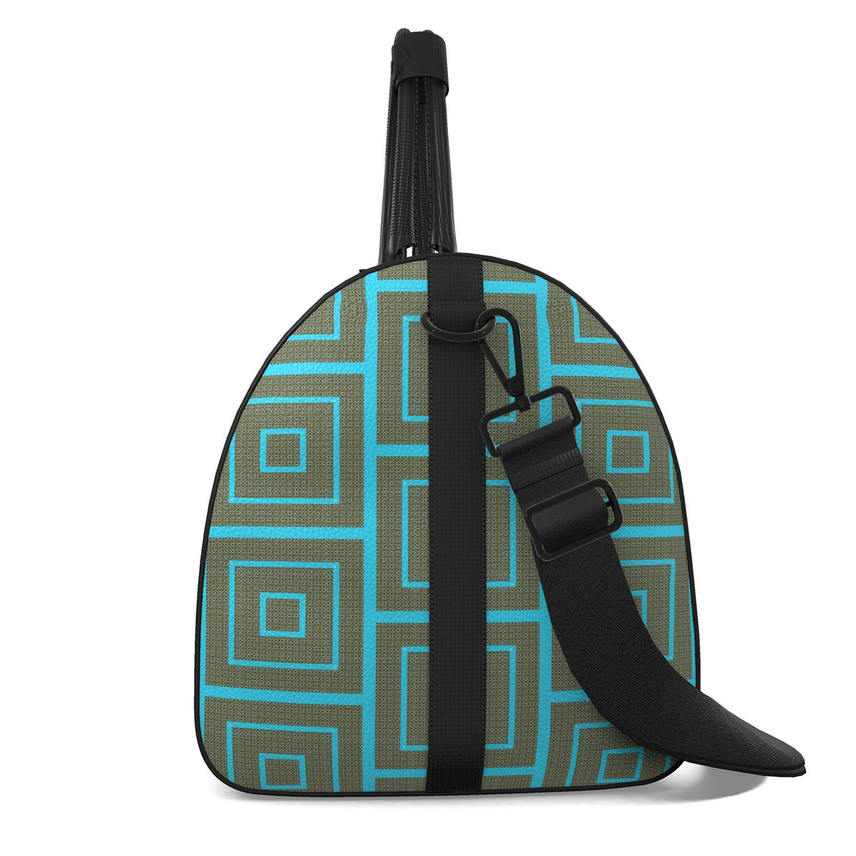 Sac polochon, motif LES 4 SAISONS HIVER, d'après une toile d'Antoine Gerber, vue 3